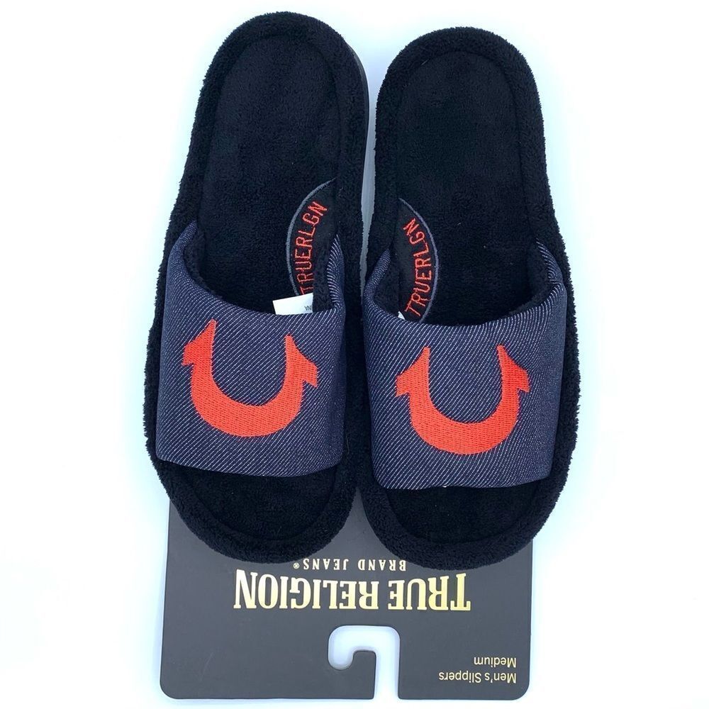 ~True Religion Slippers NWT